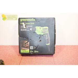 Greenworks 7 Amp 3/8in Keyless Corded Drill